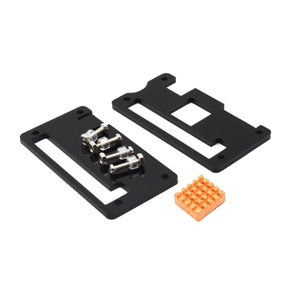 Copper Raspberry Pi Case Raspberry pi Zero Acrylic Case with Copper Heat Sink(heatsink) customi ...