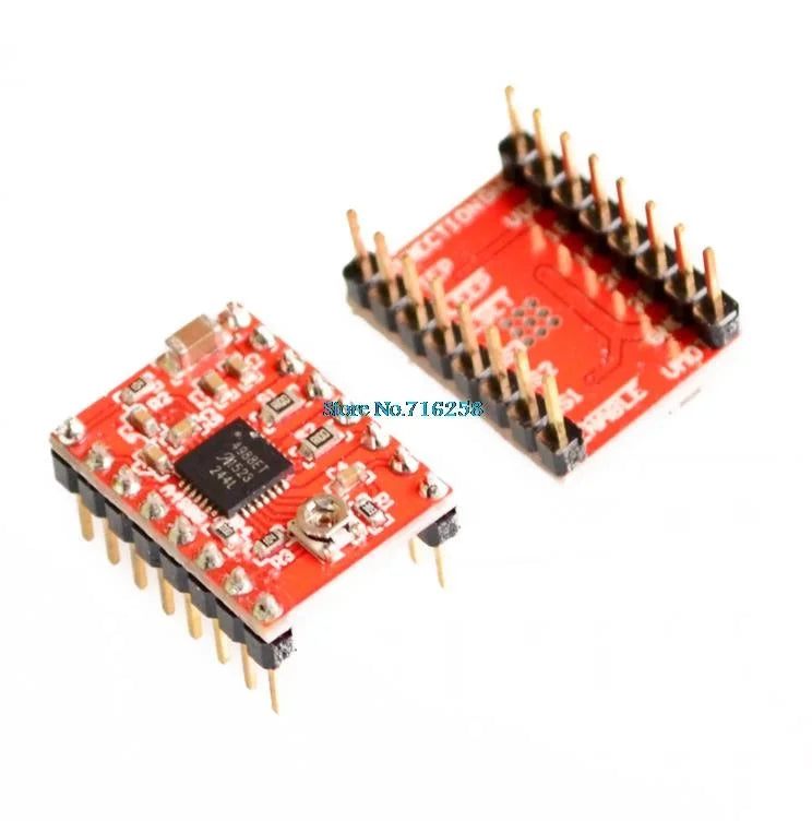 Custom Reprap Stepper Driver A4988 DRV8825 Stepper Motor Driver Module +Heat Sink