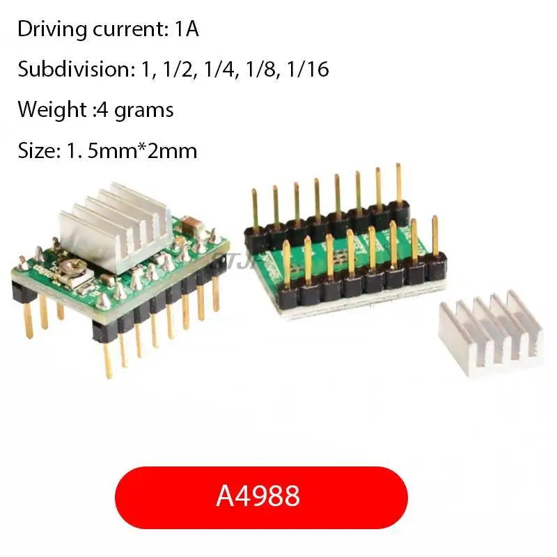 Custom Reprap Stepper Driver Stepper motor Driver A4988