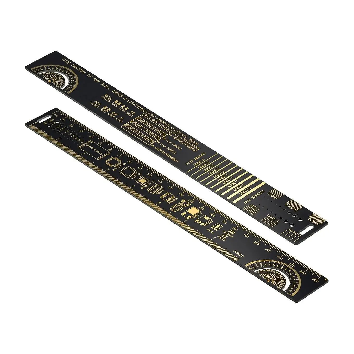 Custom Ruler PCB ruler engineering PCB package unit 15CM 20CM 25CM 30CM
