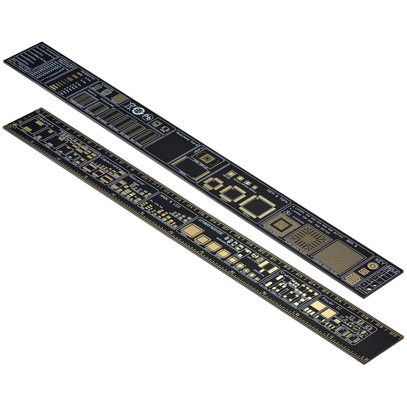Custom Ruler PCB ruler engineering PCB package unit 15CM 20CM 25CM 30CM