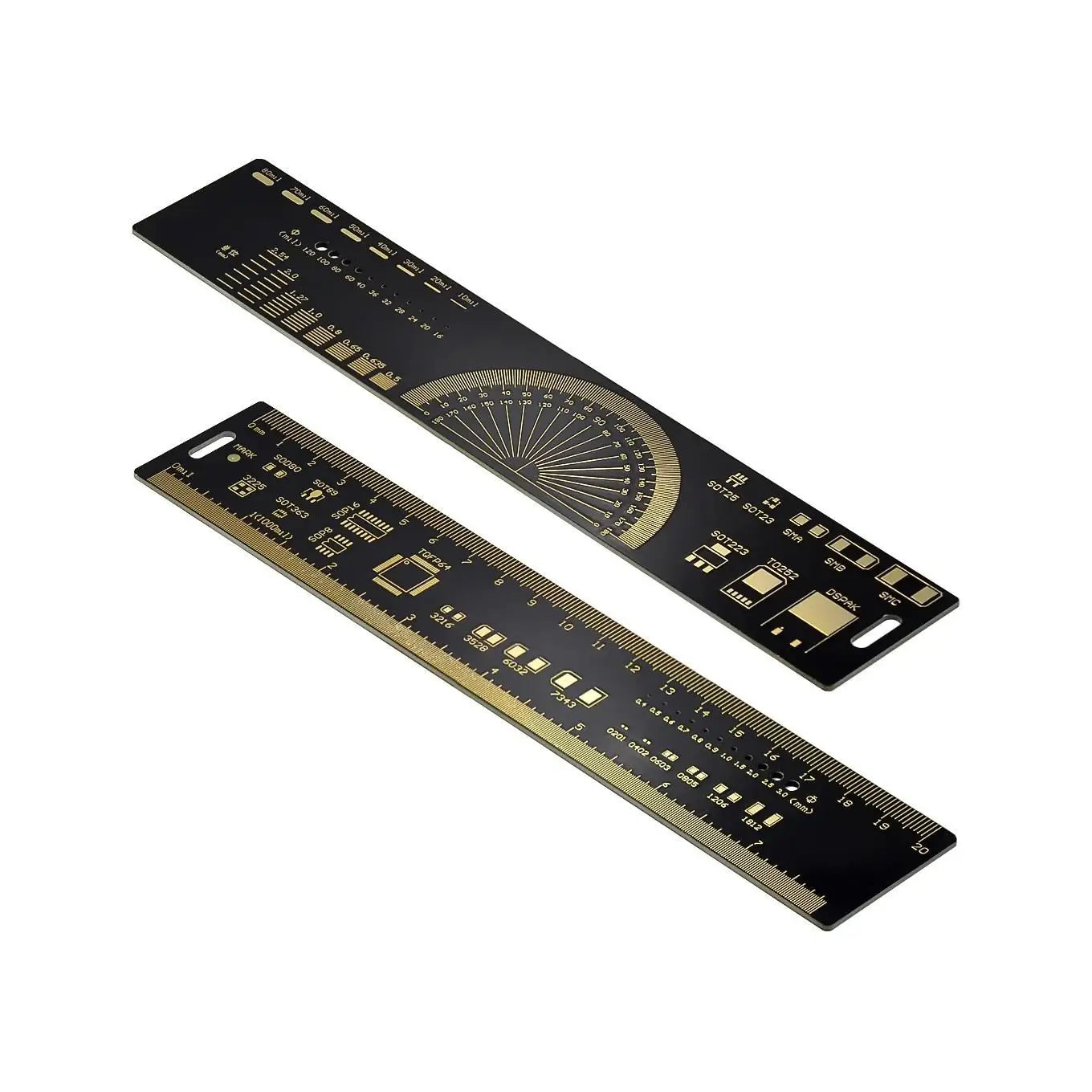 Custom Ruler PCB ruler engineering PCB package unit 15CM 20CM 25CM 30CM
