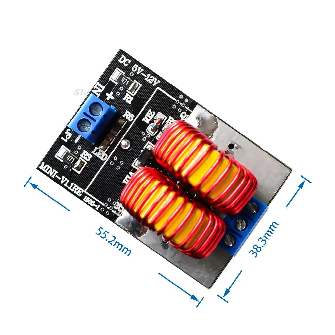 Custom Hot Sale 5-15V 150W Mini ZVS Induction Heating Board Flyback Driver Heater DIY Cooker+ Ignition Coil