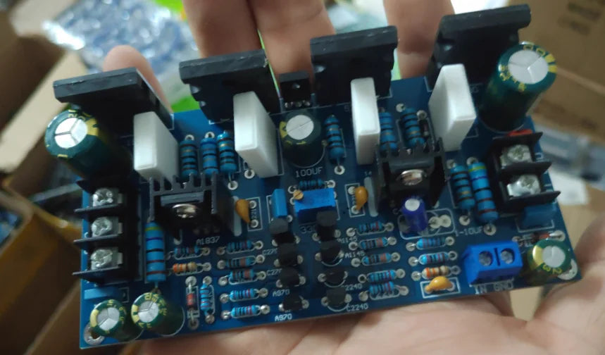 Custom Mono 200W power amplifier board 1943+5200 high-power pair transistor rear stage PCB empty board