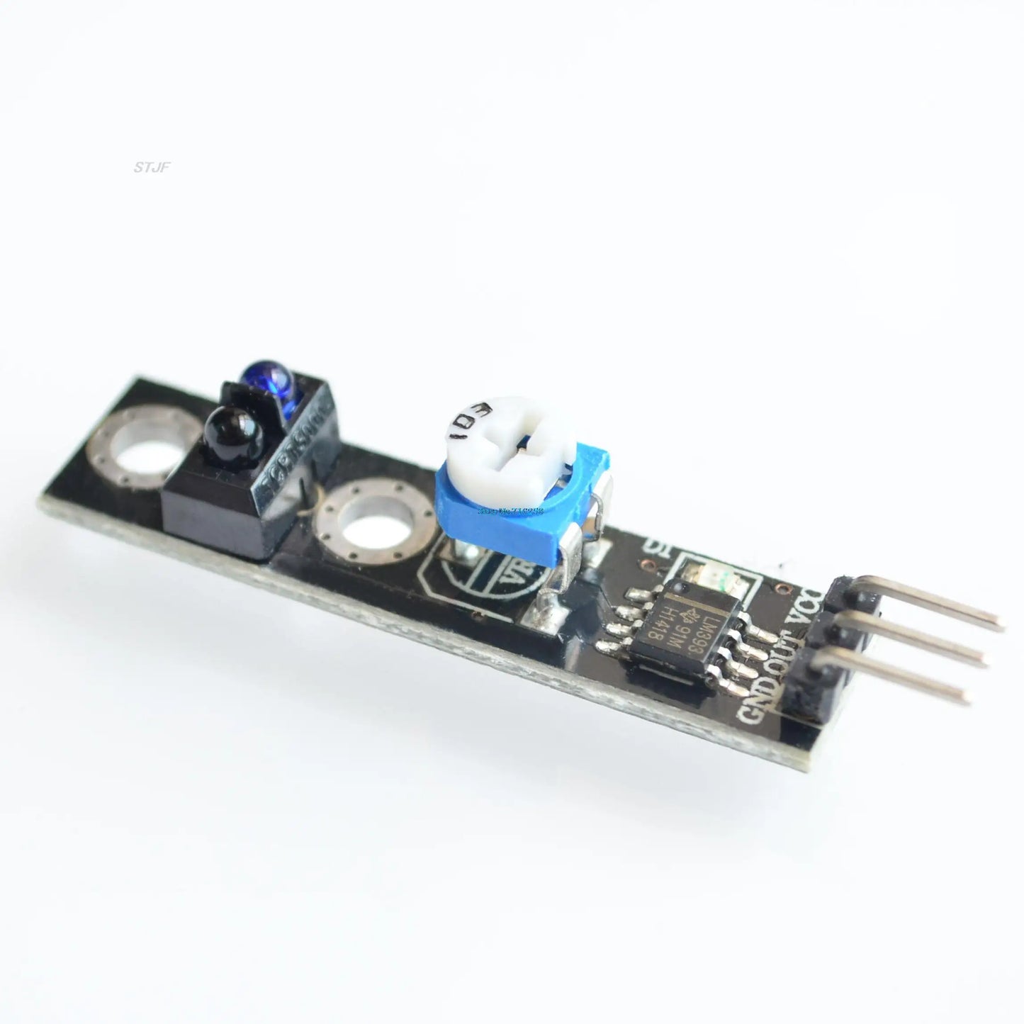 Custom 1 channel tracing module/ Intelligent Vehicle tracking probe infrared /black white line detection sensor for