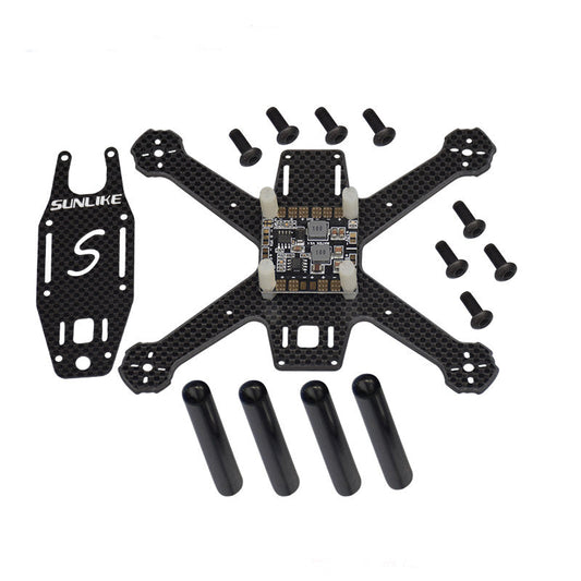 S150A Mini 150mm Frame Kit Super Light 4MM 3K Pure Carbon Fiber DIY Racer Quadcopter with PDB F19685 customize