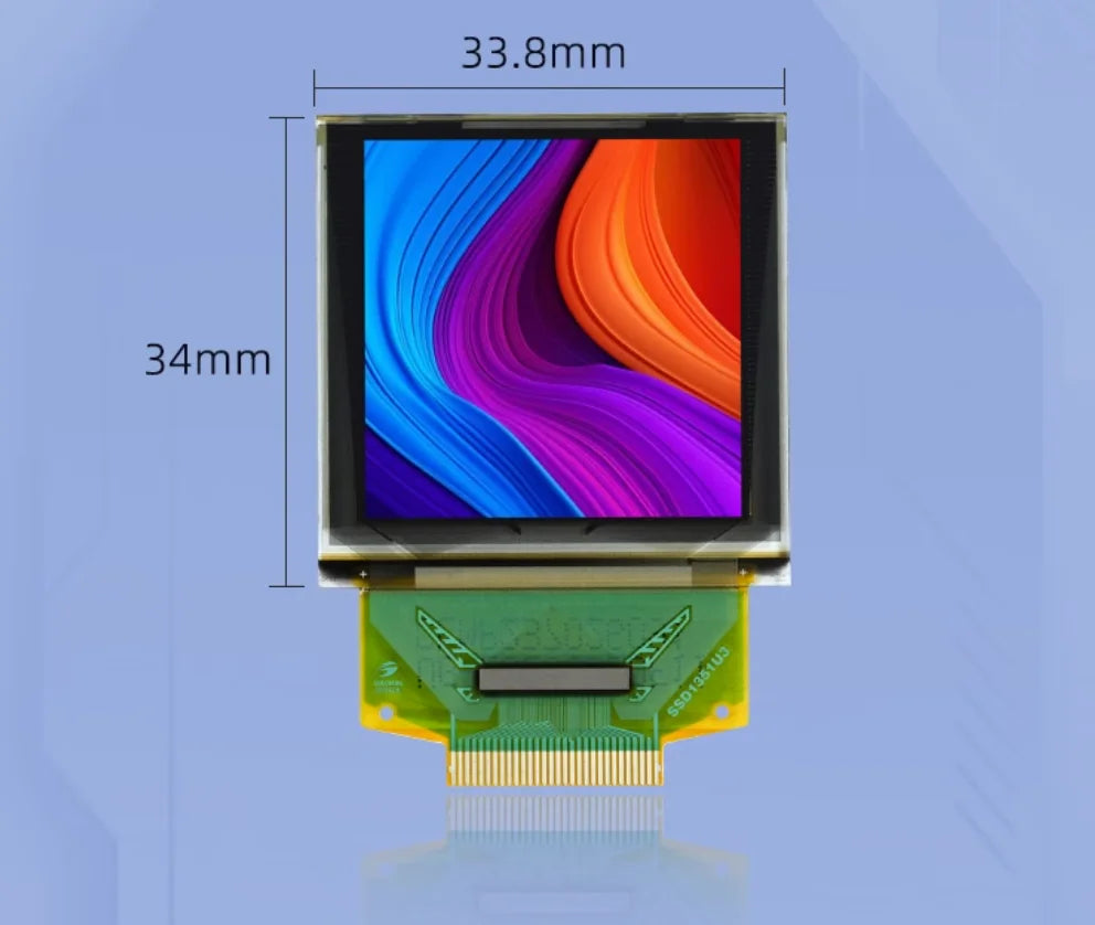Custom 1.5-inch OLED display screen 30PIN 128128 square screen SSD1351 driver color LCD screen