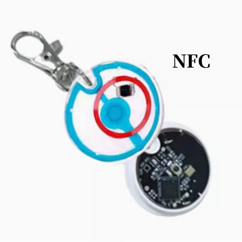 Custom BLE5.0 Bluetooth beacon iBeacon positioning base station inspection guide check-in NFC wireless asset tag