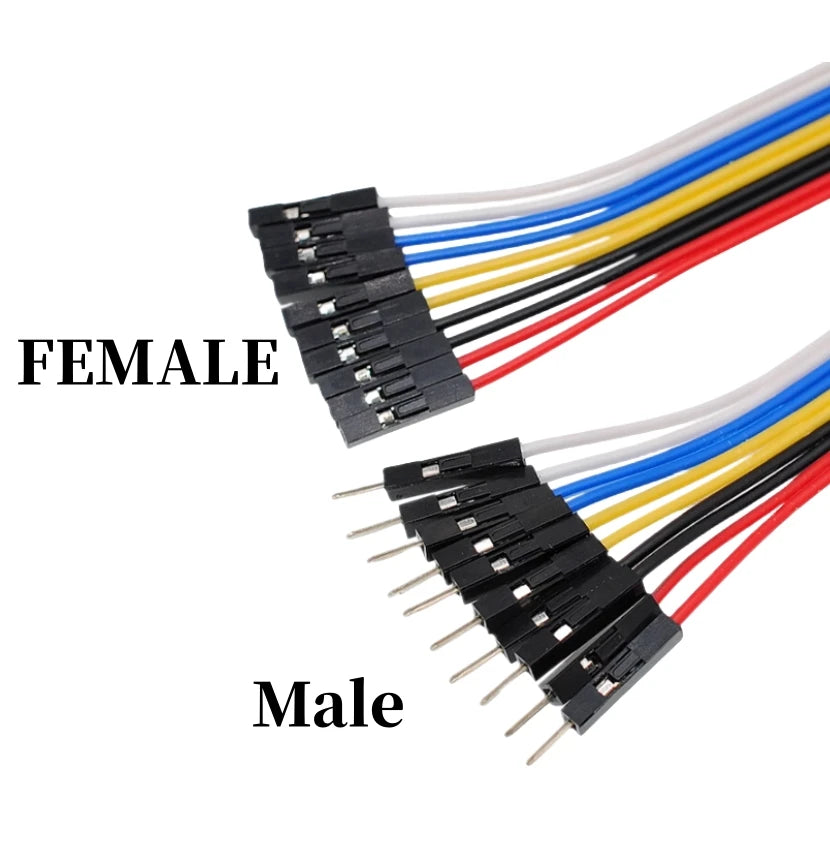 Custom Crocodile Clip DuPont Male Female Head to Crocodile Clip Test Wire Connection Wire Experimental Wire