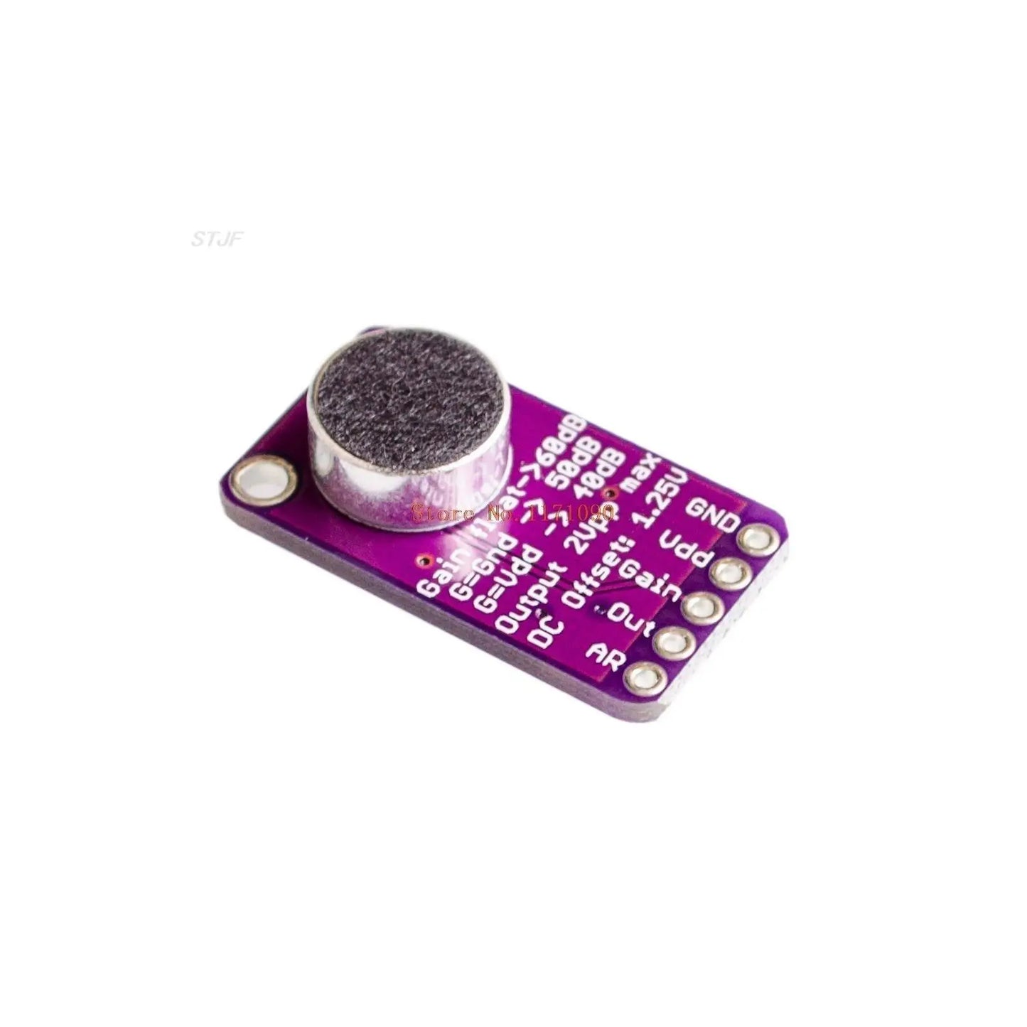 Custom MAX9814 module Electret Microphone Amplifier Stable Auto Gain Control for arduino