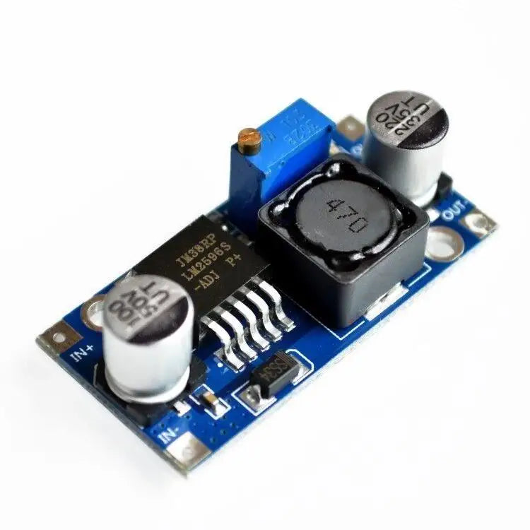 Custom LM2596  DC-DC step-down power supply module 3A adjustable step-down module LM2596 voltage regulator 24V 12V 5V 3V