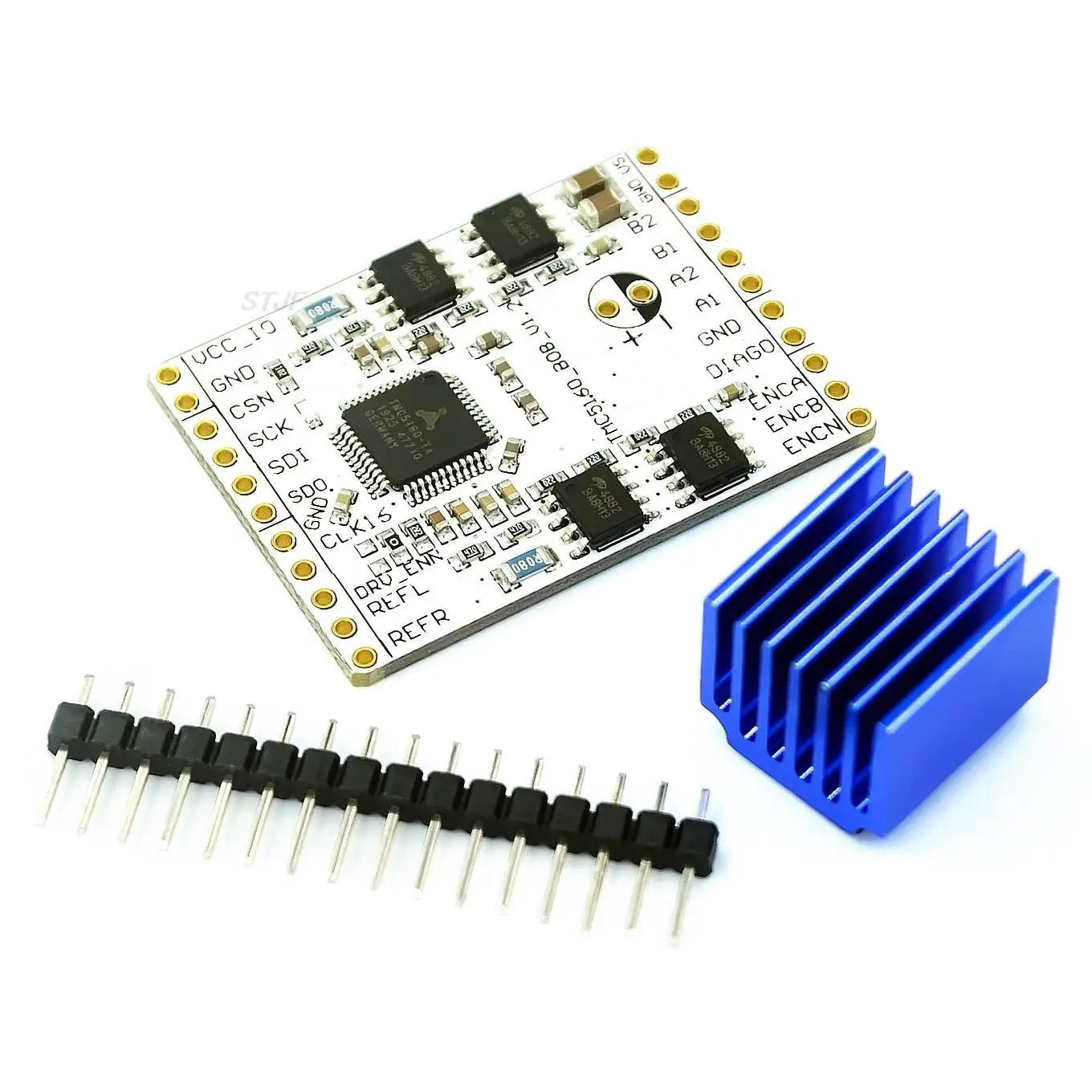 Custom  3D Printer Parts TMC5160TA-V1.0 BOB High Power Stepper Motor Driver TMC5160 StepStick Super Silent with StealthChop/SpreadCycle