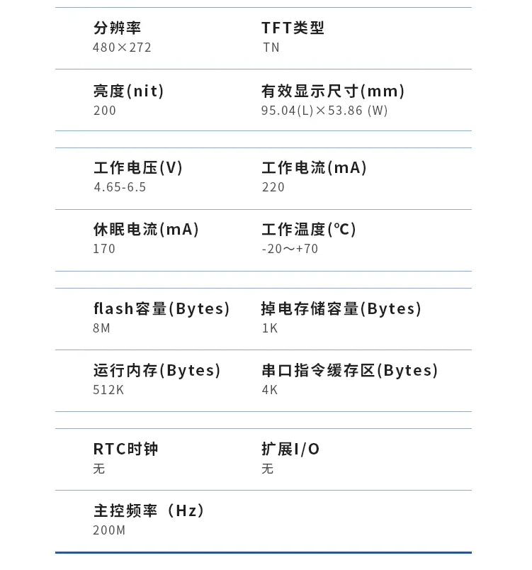 Custom X3 4.3 inch series touch screen TJC4827X343_ 011X Serial Port Intelligent Screen HMI Serial Port Screen