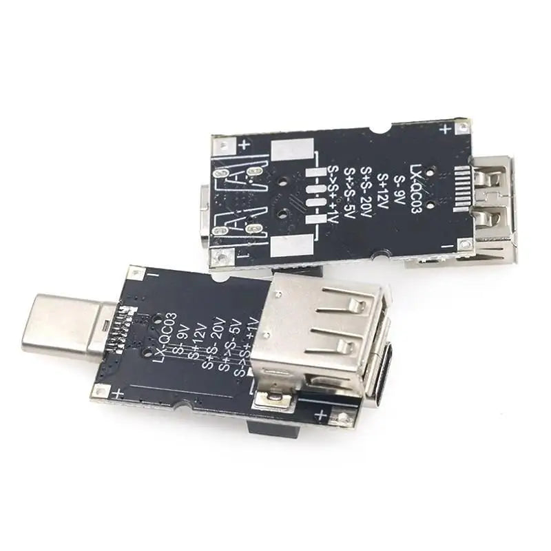 Custom  100W 5A USB Type-C QC Decoy Trigger Board 5V 9V 12V 15V 20V Output PD 2.0 3.0 Trigger Adapter Cable Connection Polling Detector