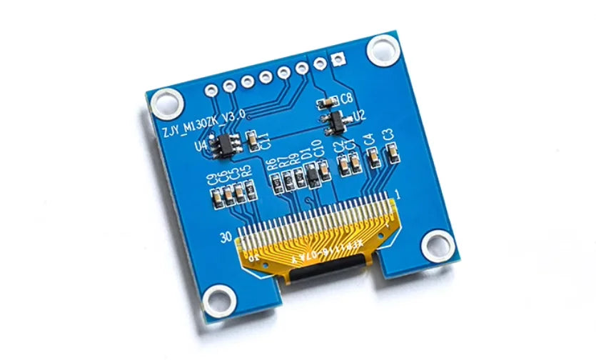 Custom 1.3 inch 8PIN OLED display 12864 sh1106 sd1306 with Chinese character library