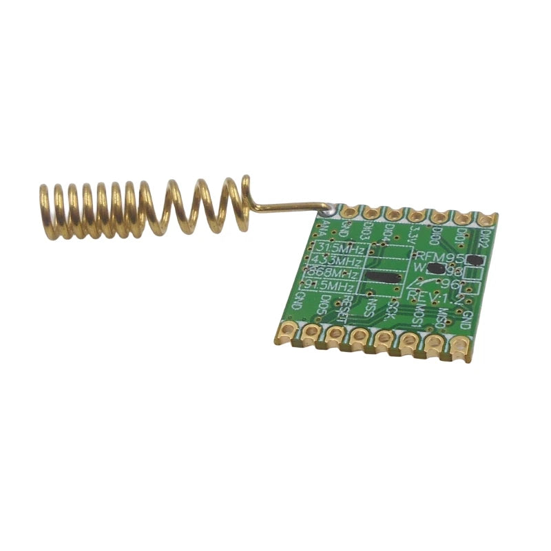 Custom With antenna RFM95 RFM96 RFM98 433/868/915mhz LoRa module SX1276 SX1278 wireless transceiver module Sub-GHz module Lora