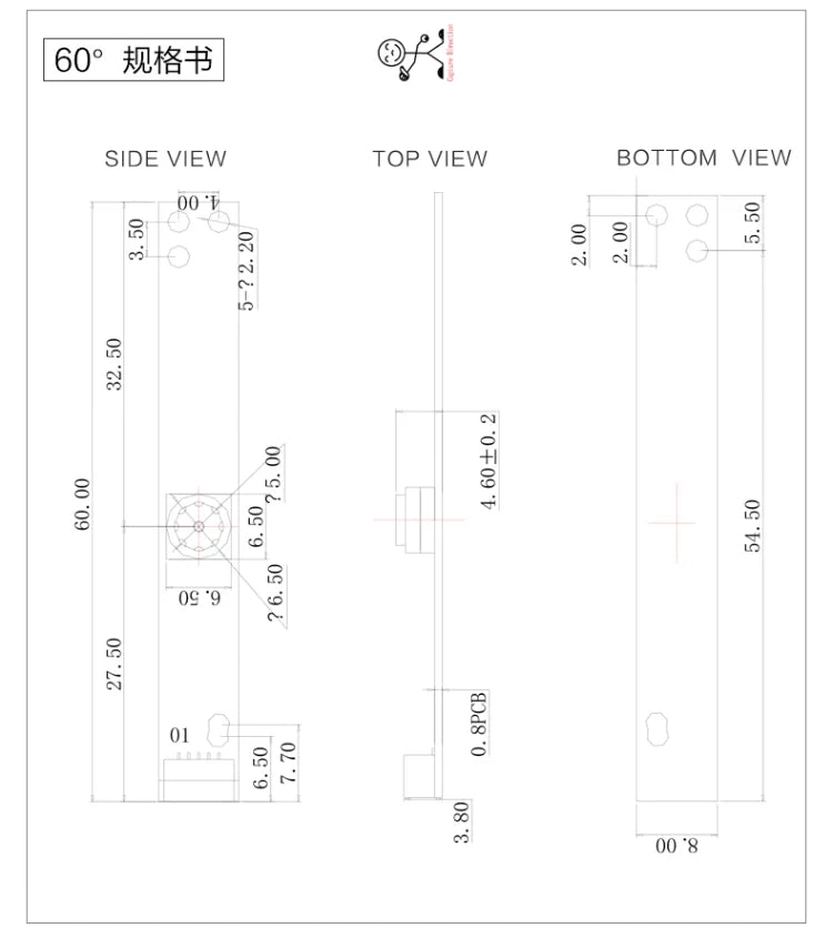Custom Integrated laptop USB driver free OV2659 module 2 megapixel fixed focus built-in camera module