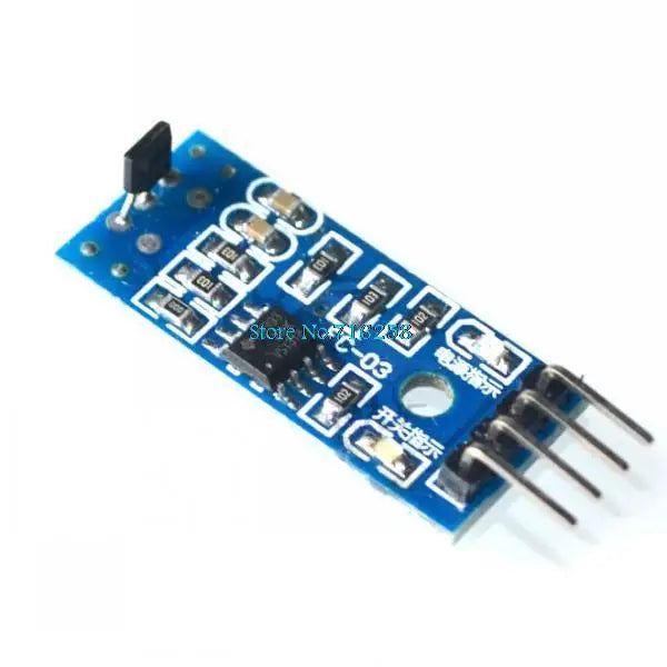 Custom 5pcs/Lot Hall Sensor Magnetic Sensor Module Magnetic Field Detecting Sensor For Arduin Smart Car