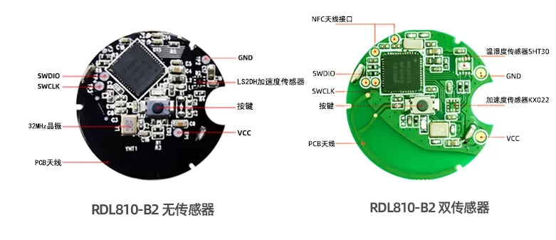 Custom BLE5.0 Bluetooth beacon iBeacon positioning base station inspection guide check-in NFC wireless asset tag