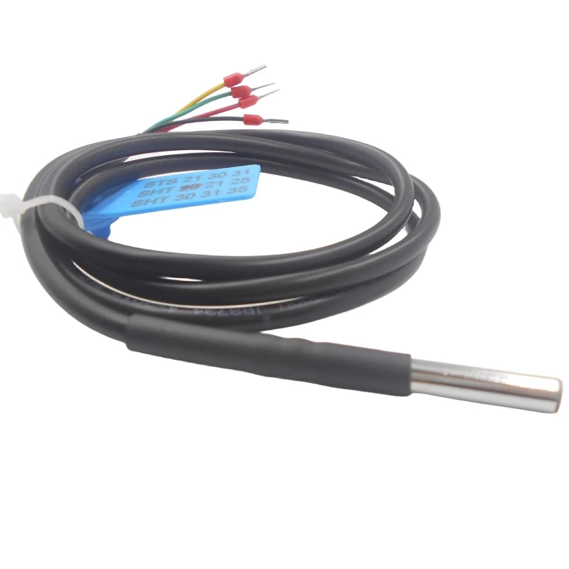 Custom Waterproof temperature and humidity sensor probe, high-precision indoor digital environment monitoring sensor