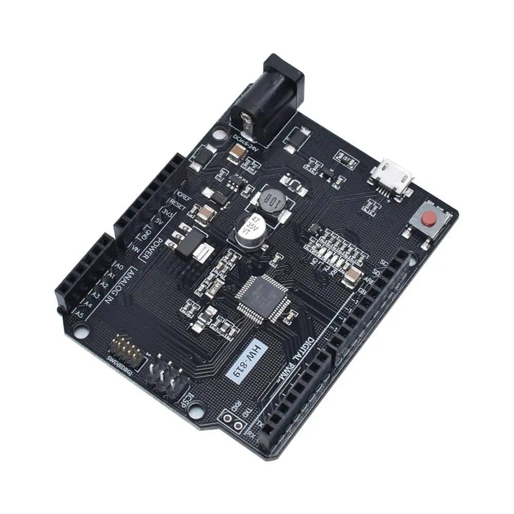 Custom SAMD21 M0. 32-bit ARM Cortex M0 core. Compatible for Arduino Zero Development board