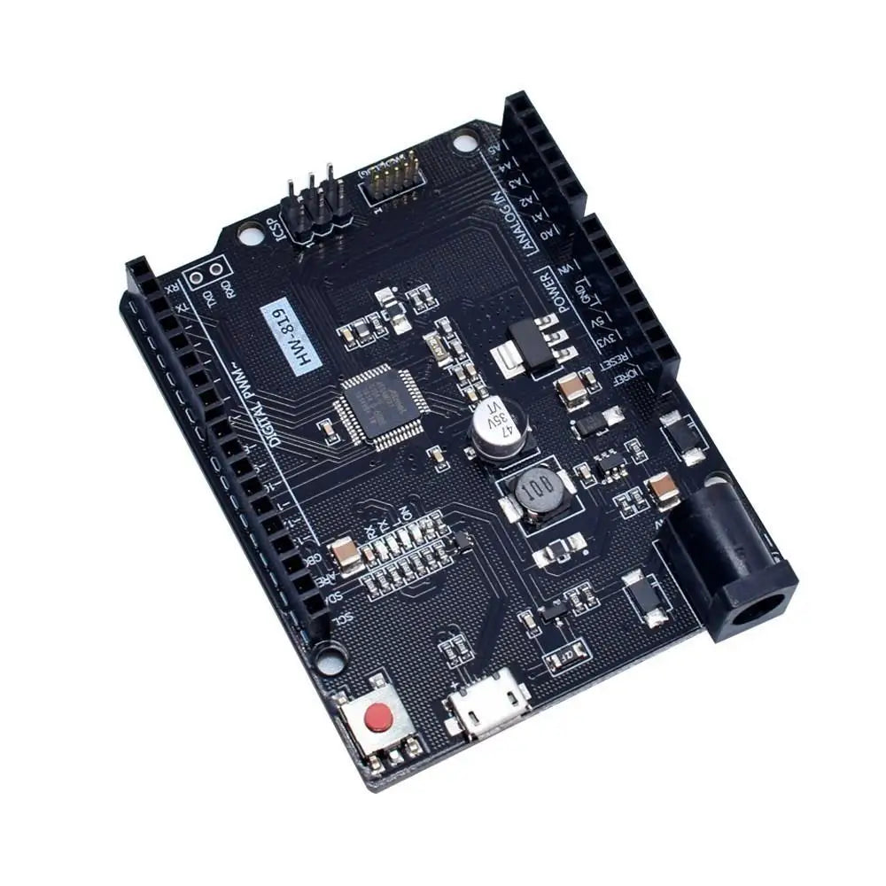 Custom SAMD21 M0. 32-bit ARM Cortex M0 core. Compatible for Arduino Zero Development board