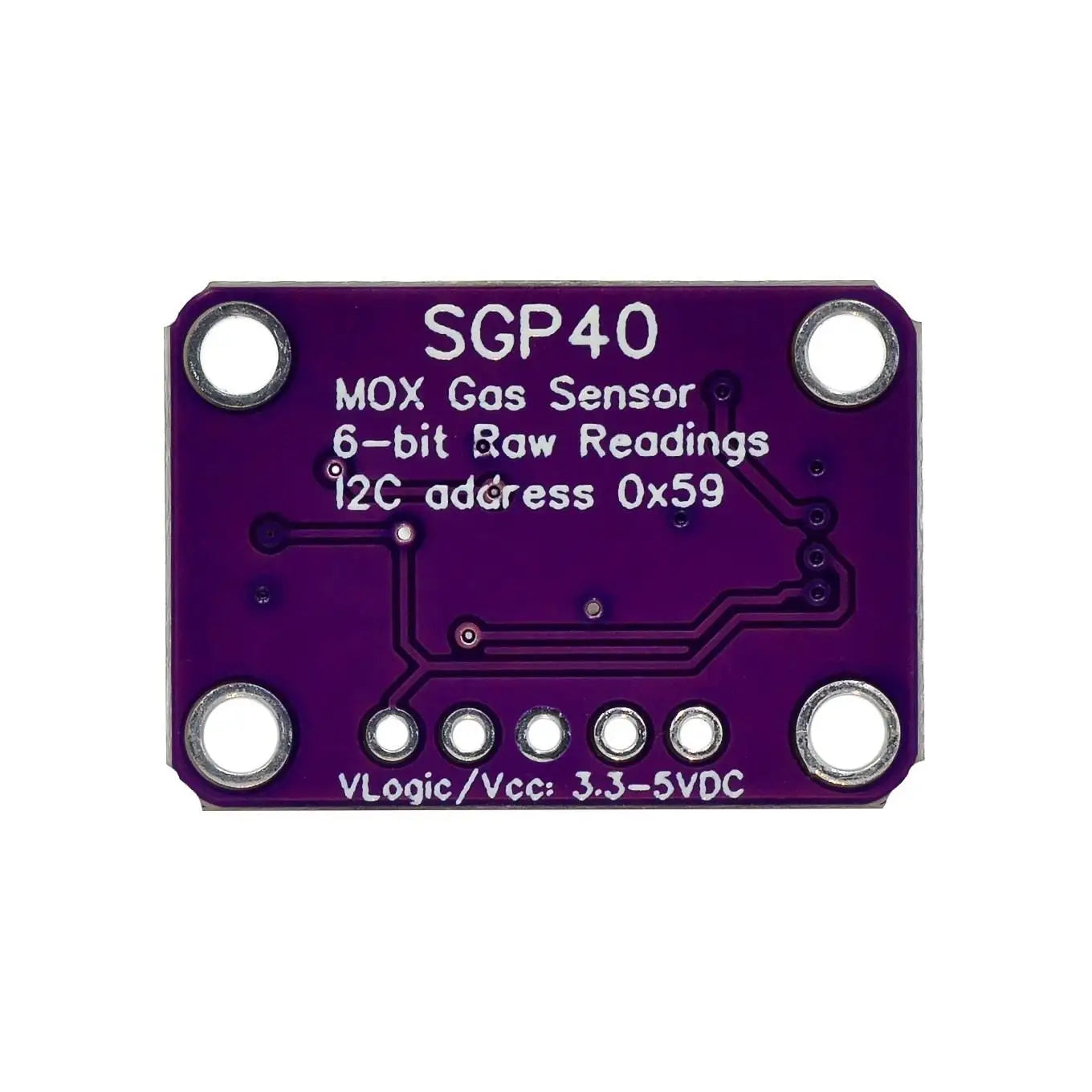 Custom SGP40 Air Quality Sensor Breakthrough - VOC index For STEMMA QT/For Qwiic