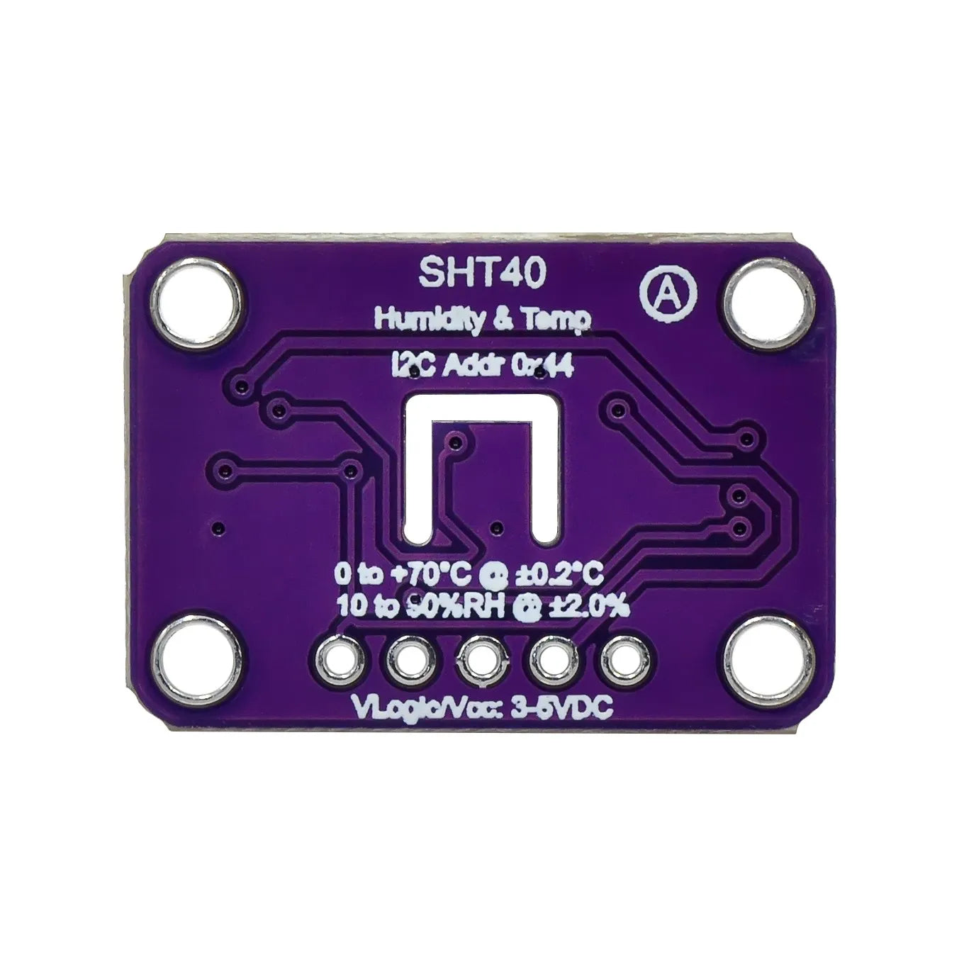 Custom SHT40 SHT41 SHT45 T/H sensor For QWIIC port Temperature and humidity module