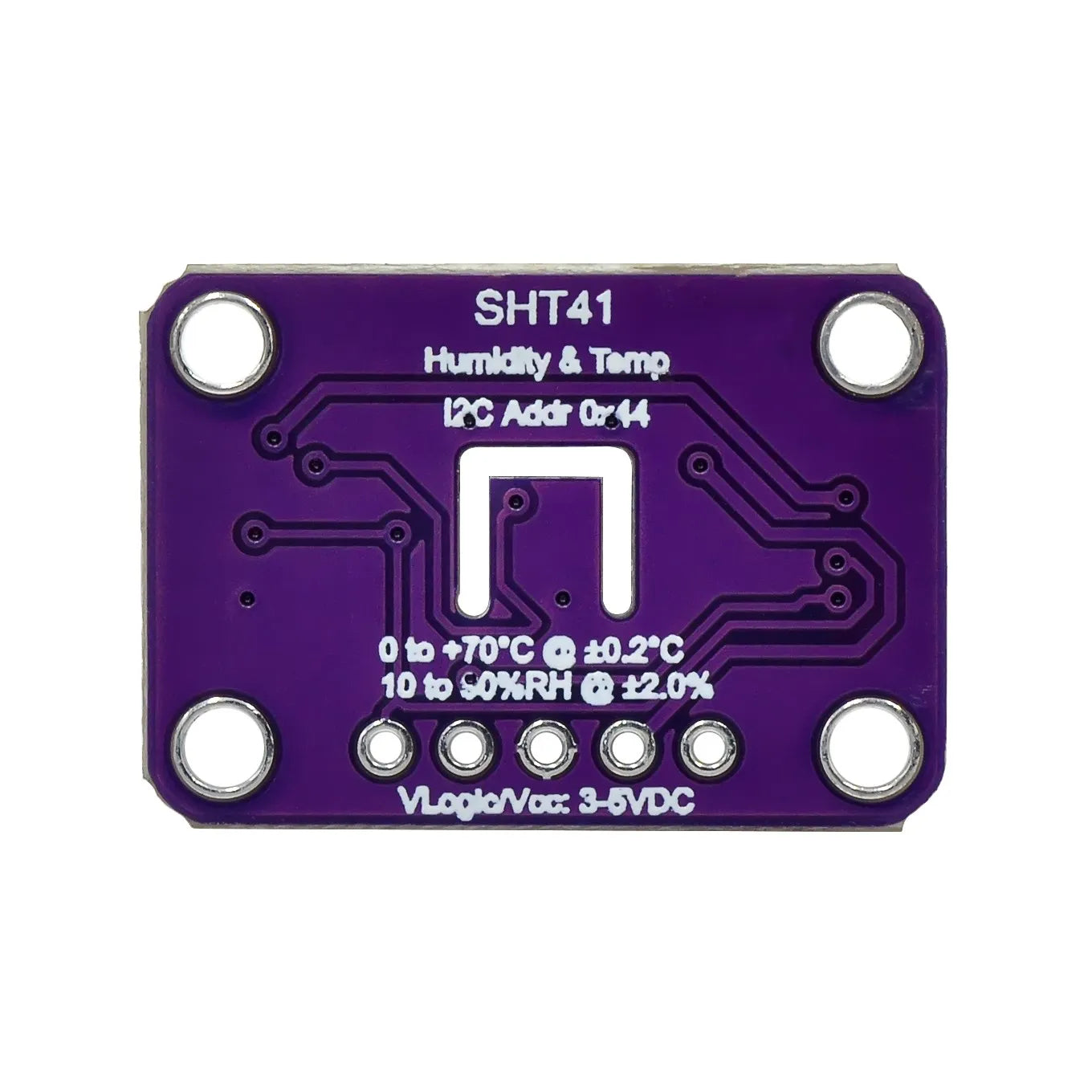 Custom SHT40 SHT41 SHT45 T/H sensor For QWIIC port Temperature and humidity module