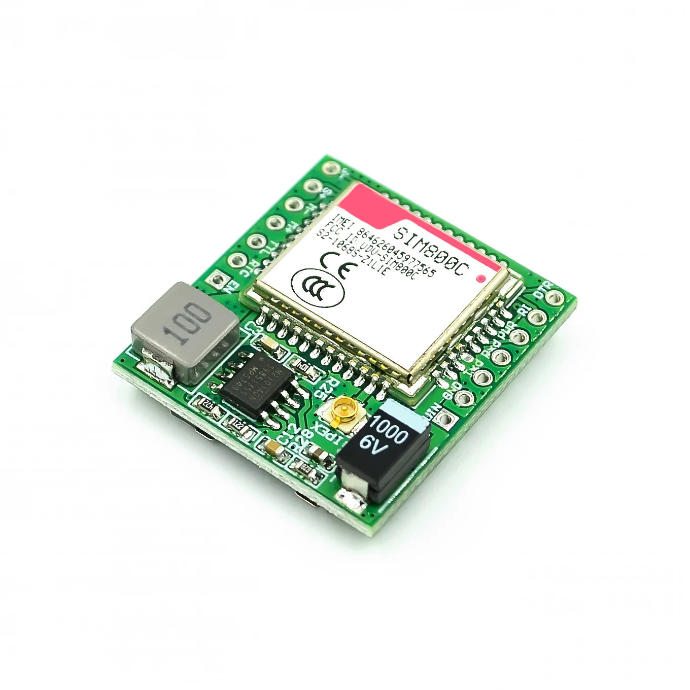 Custom  SIM800C GSM GPRS Module  TTL Development Board IPEX With Air208S SIM7020C