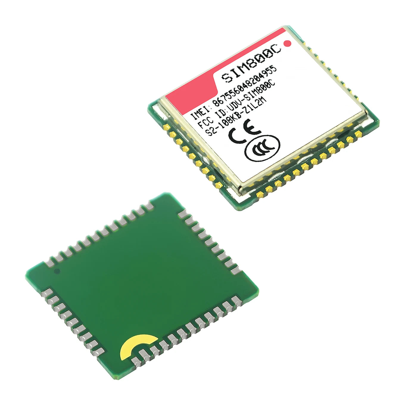 Custom SIM800C module SMS data can be used instead of global SIM900A development board