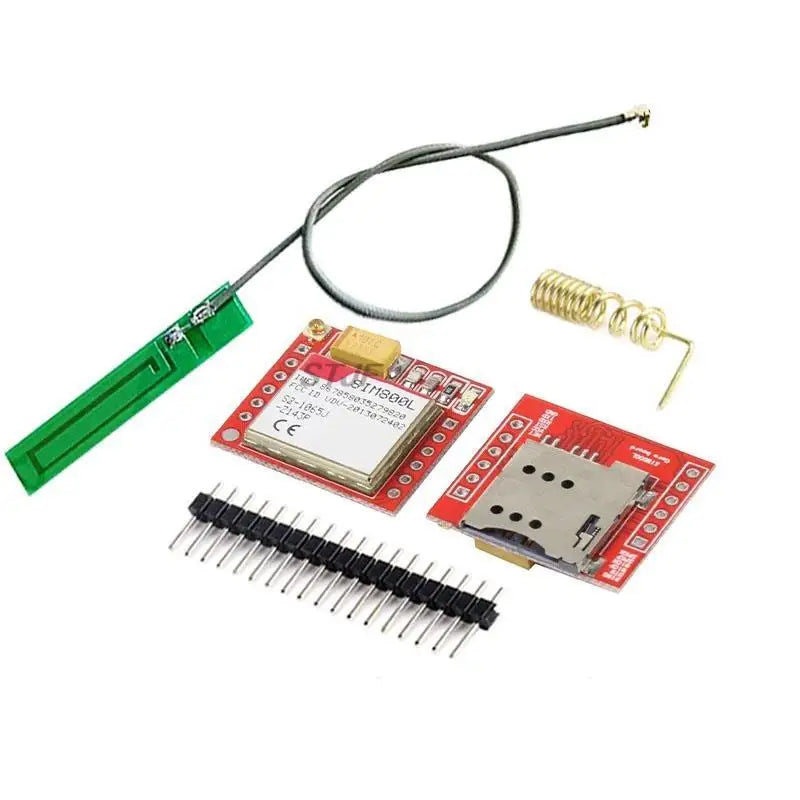 Custom SIM800L GPRS GSM Module Micro SIM Card Core Quad-band TTL Serial Port Antenna PCB Wireless WIFI Board for Arduino Smart Phone
