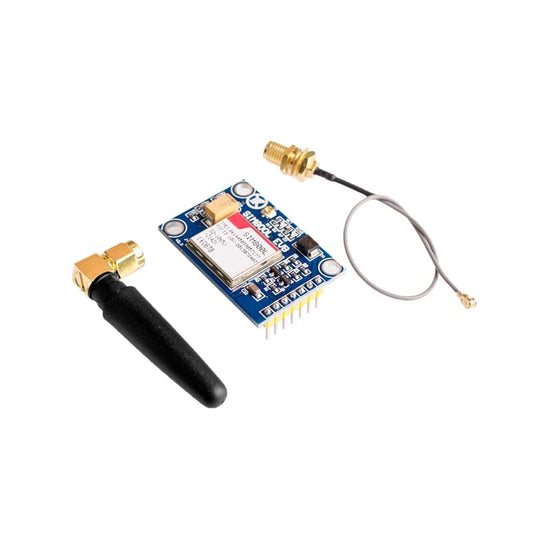 Custom SIM800L V2.0 5V Wireless GSM GPRS MODULE Quad-Band W/ Antenna Cable Cap