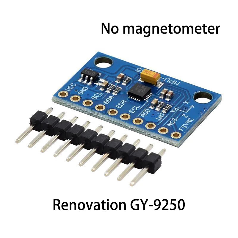 Custom SPI IIC/I2C GY-9250 MPU 9250 MPU-9250 9-Axis Attitude +Gyro+Accelerator+Magnetometer Sensor Board Module MPU9250 3-5V Renovate