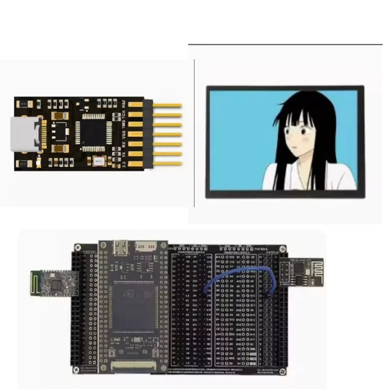 Custom STM32H743IIT6 Development Board Core Board STM32H7 Minimum System Board Geek GUI Programming STM32