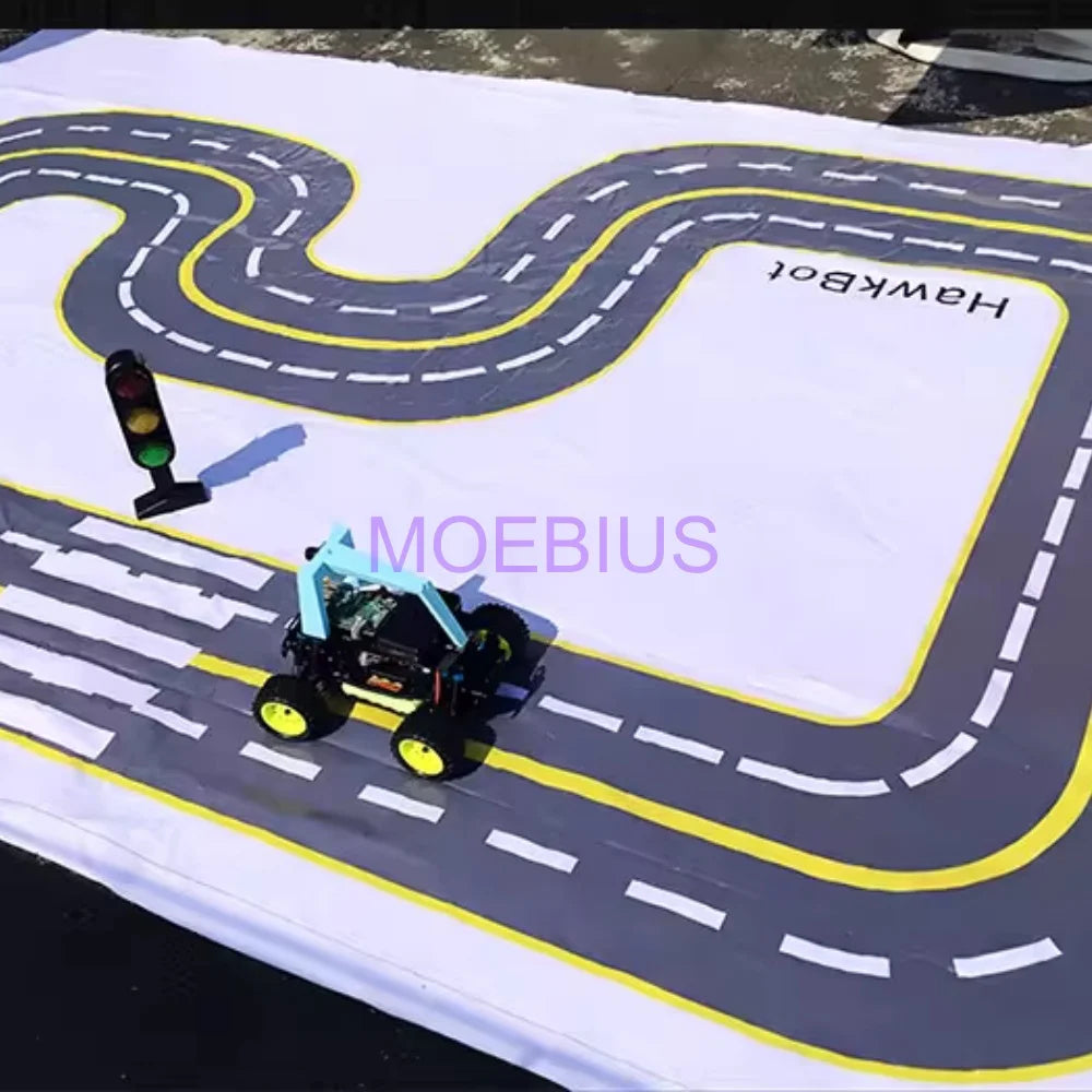 Donkeycar Raspberry Pi 5 4WD ROS Auto-driving AI Visual Tracking and Obstacle Avoidance Artificial Intelligence Car Jetbot