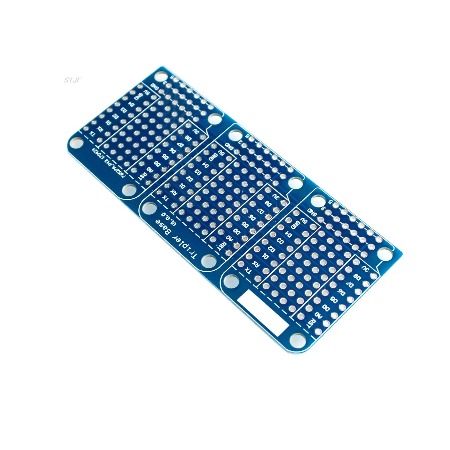 Custom Triple Shield For WeMos D1 Mini Dua Sided Perf Board For Arduino Compatible