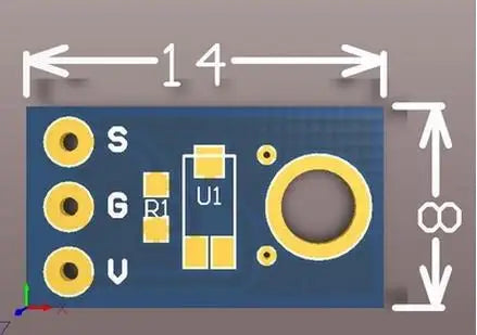 Custom TEMT6000 An ambient light TEMT6000 Light Sensor Module For Arduino