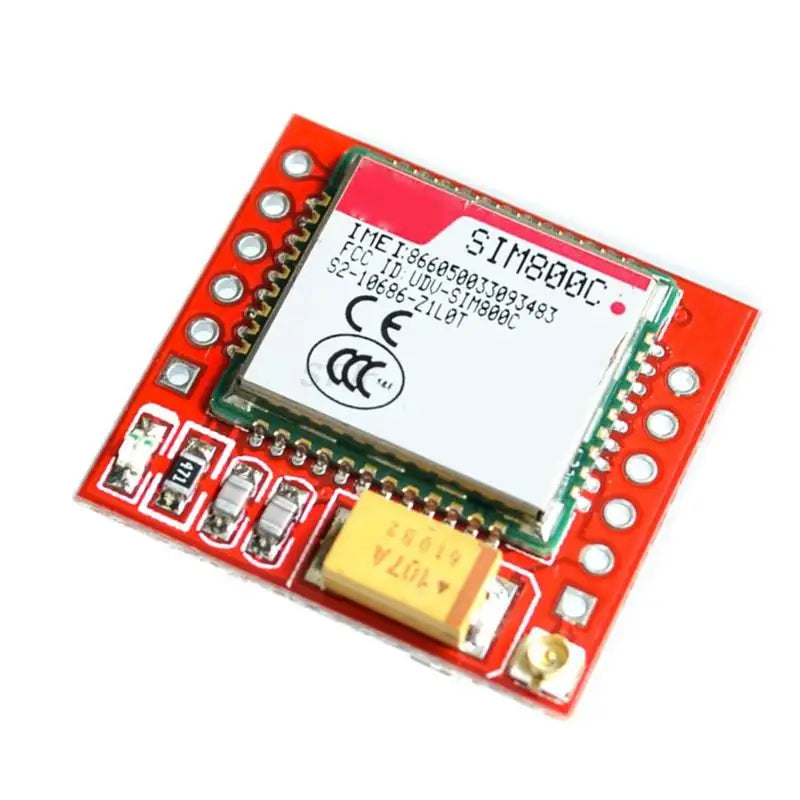 Custom SIM800 SIM800C GSM GPRS Module 5V/3.3V TTL Development Board IPEX With For Bluetooth And TTS   STM32 C51