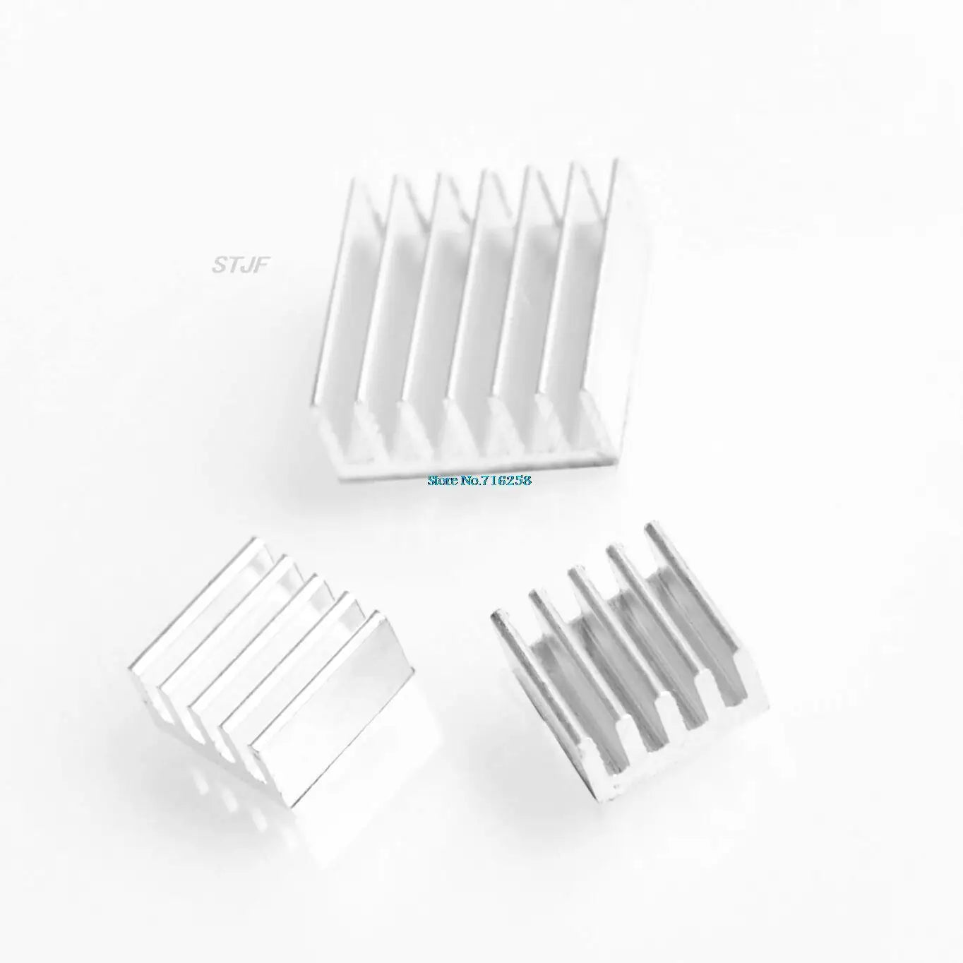 Custom 3pcs + Adhesive Raspberry Pi 3 Heatsink Cooler Pure Aluminum Heat Sink Set Kit Radiator For Cooling Raspberry Pi 2 B