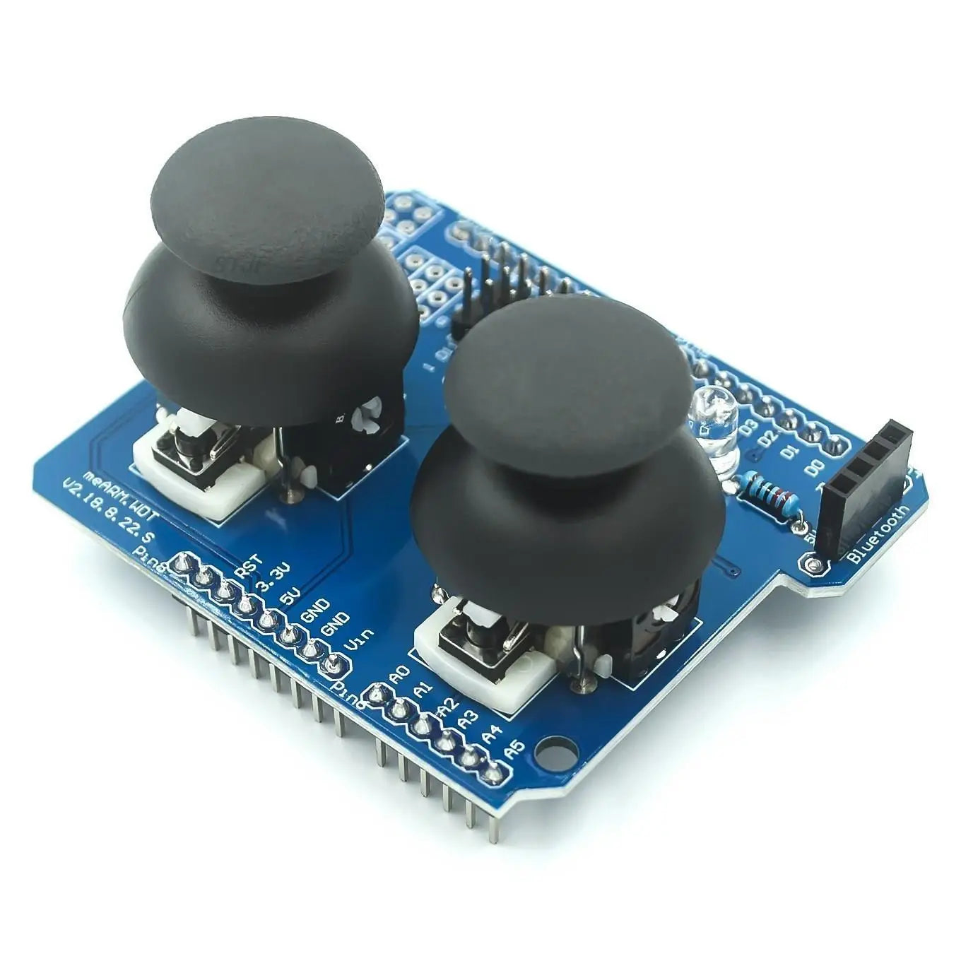 Custom  Electronic building blocks Dual PS2 game joystick button module JoyStick compatible with For UNO R3