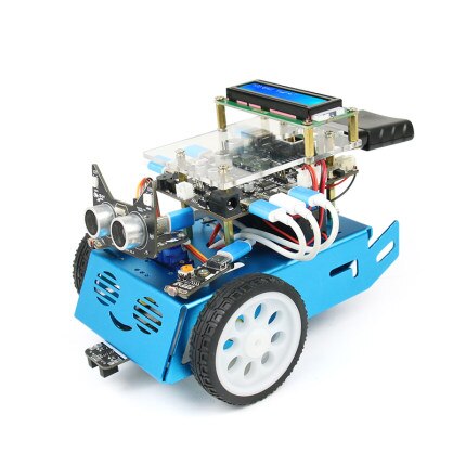 Scratch Programming Robot Kit AI Kid AI Car Toy Maker Multifunctional Entry CLBBOT Education Kit for Arduino/Mixly Mischi customize