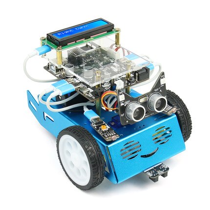 Scratch Programming Robot Kit AI Kid AI Car Toy Maker Multifunctional Entry CLBBOT Education Kit for Arduino/Mixly Mischi customize