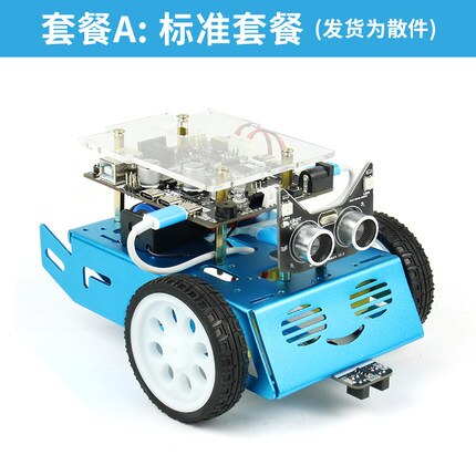 Scratch Programming Robot Kit AI Kid AI Car Toy Maker Multifunctional Entry CLBBOT Education Kit for Arduino/Mixly Mischi customize