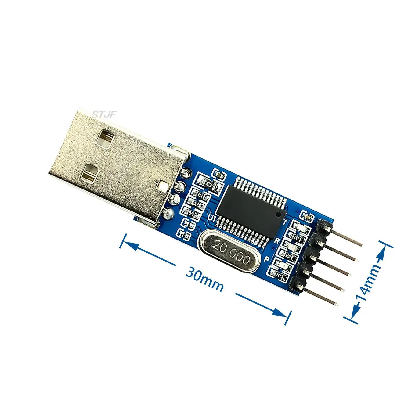 Custom PL2303 USB To RS232 TTL Converter Adapter Module with Dust-Proof Cover PL2303HX