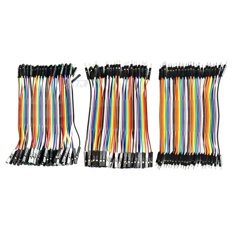 Custom  10cm 2.54mm 1pin Female to Female Male to Female Male to Male jumper wire Dupont cable