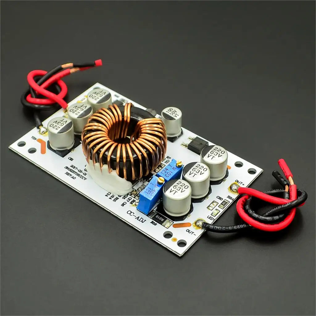 Custom  600W Aluminum Plate DC-DC Boost Converter Adjustable 10A Step Up Constant Current Power Supply Module Led Driver For Arduino