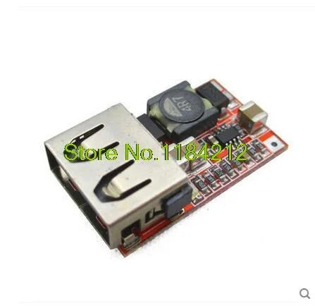 Custom DC 6-24V 12V/24v to 5V USB Output charger step down Power Module Mini DC-DC Step Up Boost Module Power Adjustable buck Converter