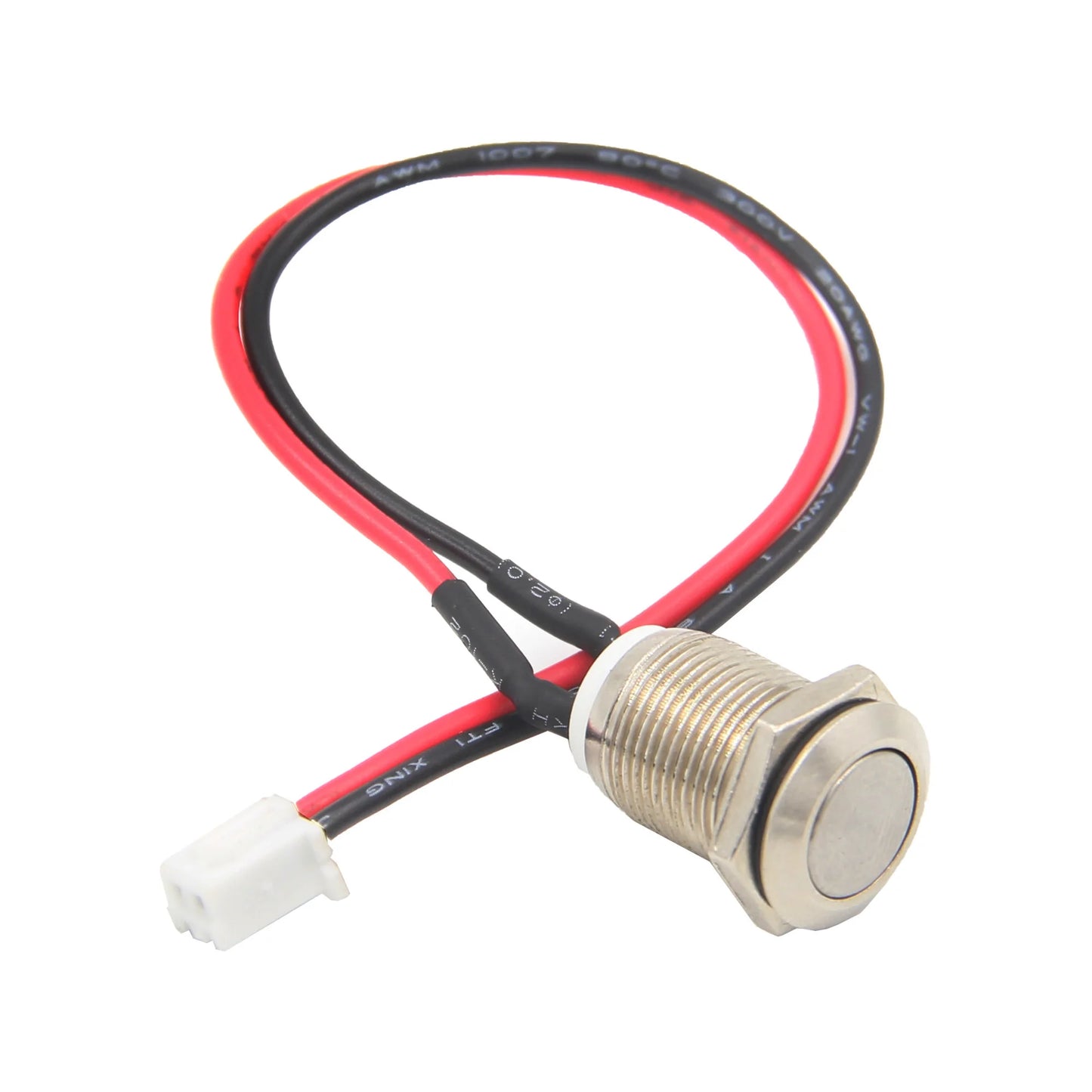 Custom 12mm Momentary Metal Waterproof Push Button, Momentary Power Switch for X1202-C1 Metal Case