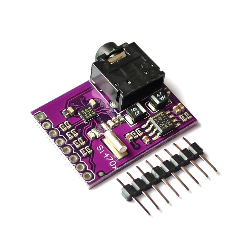 Custom Si4703 FM RDS RBDS Tuner Breakout Board Digital Radio Broadcast ...
